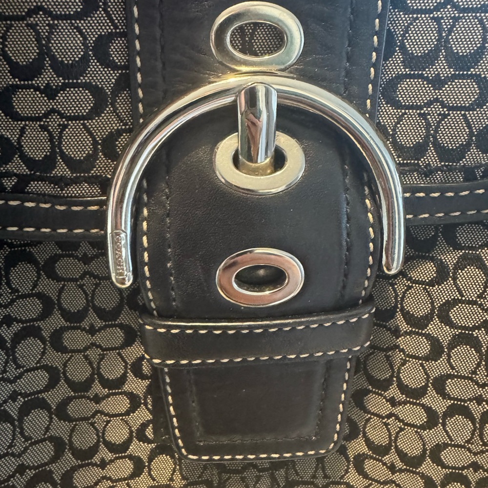 Coach Vintage Soho Black  Shoulder Bag - Picture 9 of 14